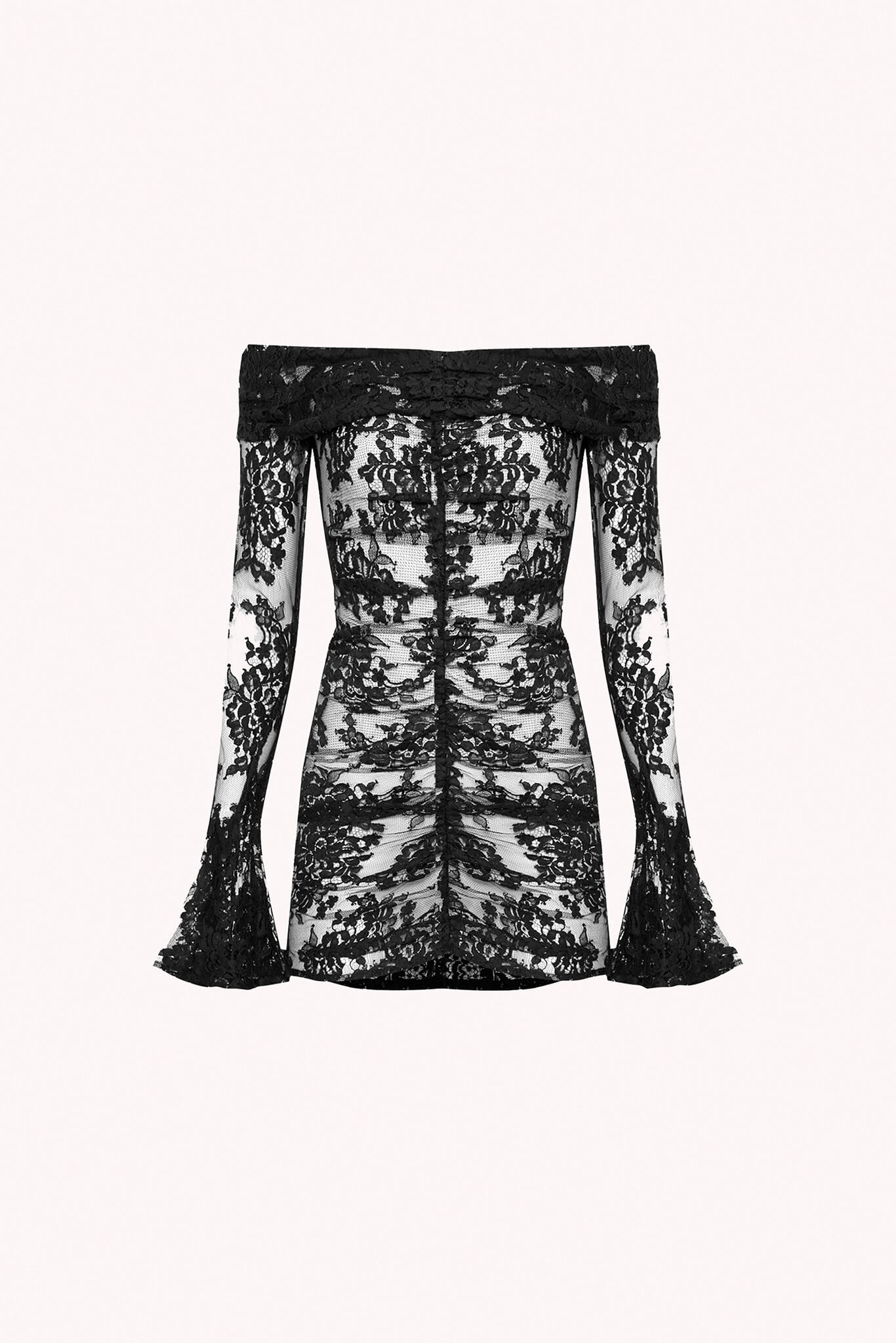 Off-shoulder lace dress - EPUZER.COM